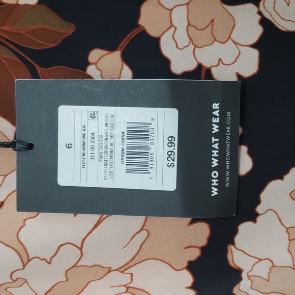 Who What Wear floral midi skirt - Picture 6 of 7